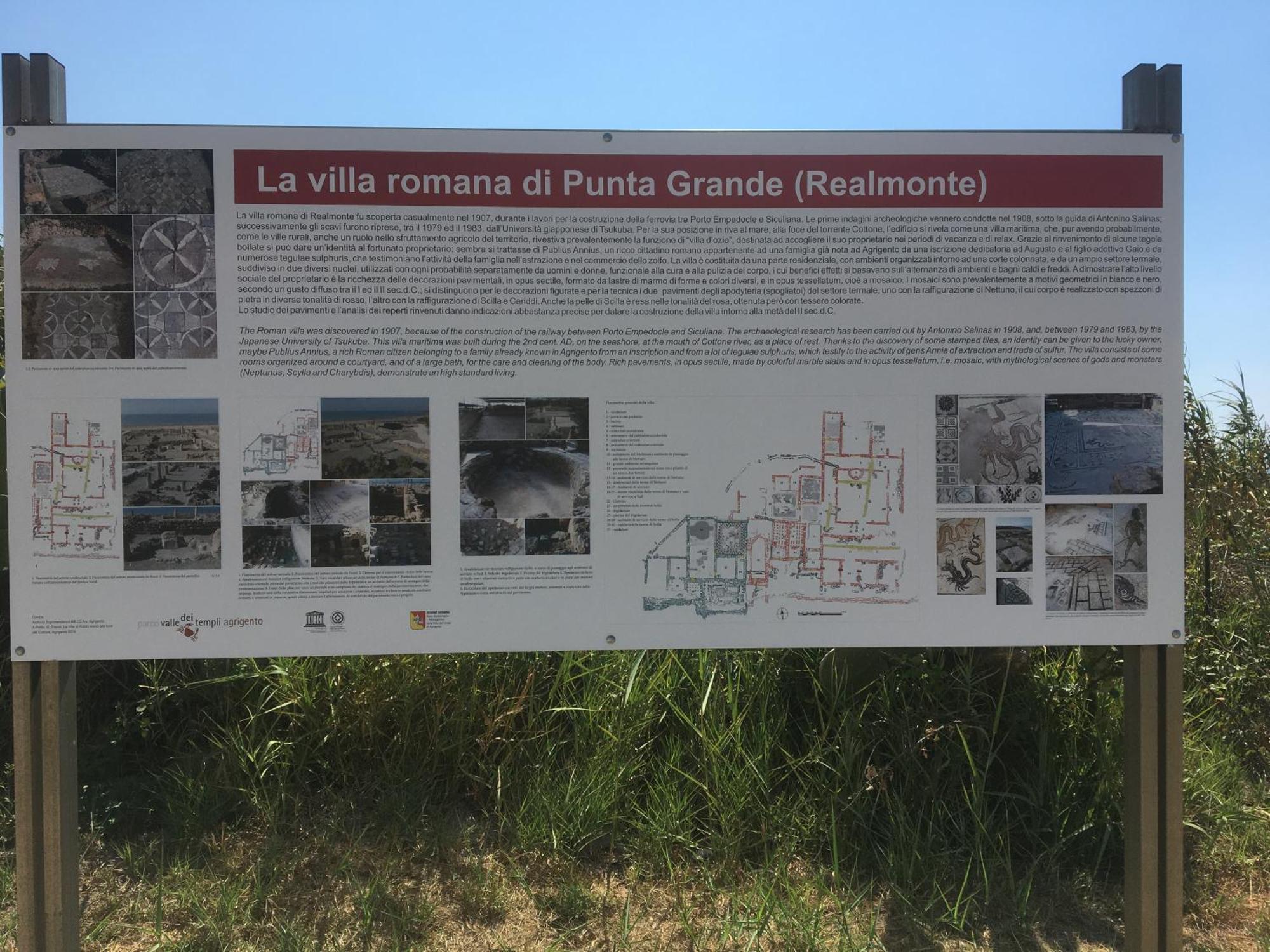 Villa Maresa appartamento Realmonte Esterno foto